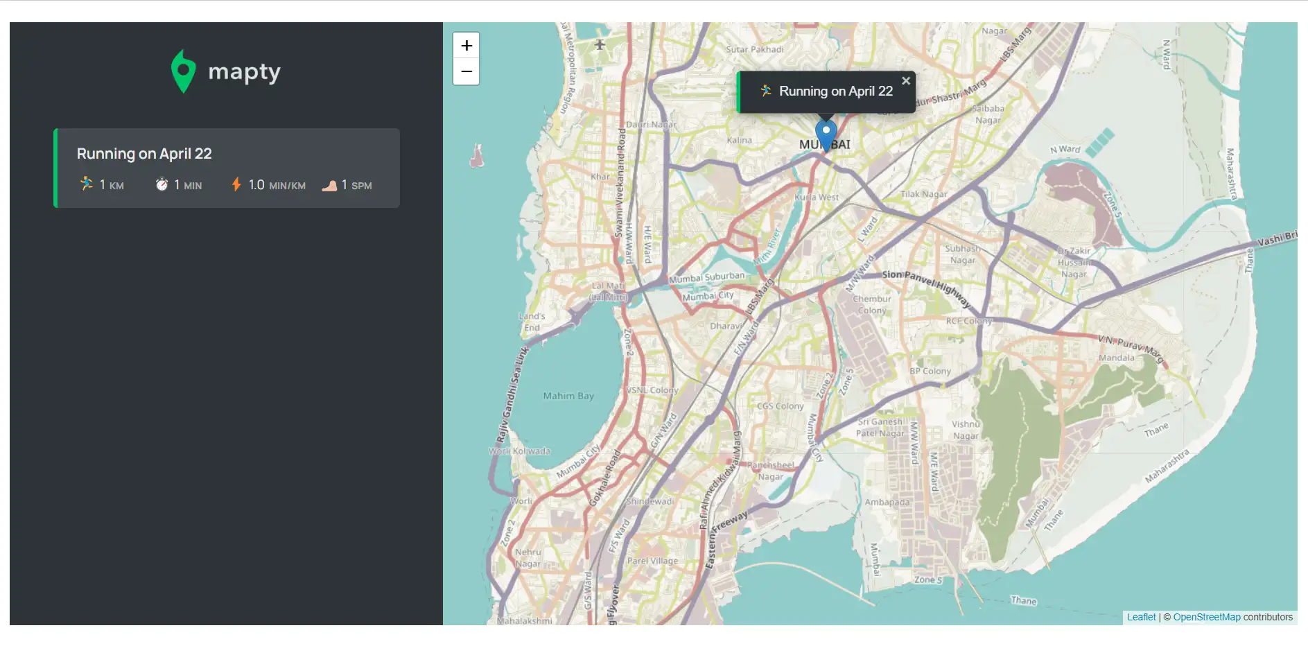 Activity Tracker Website Photo