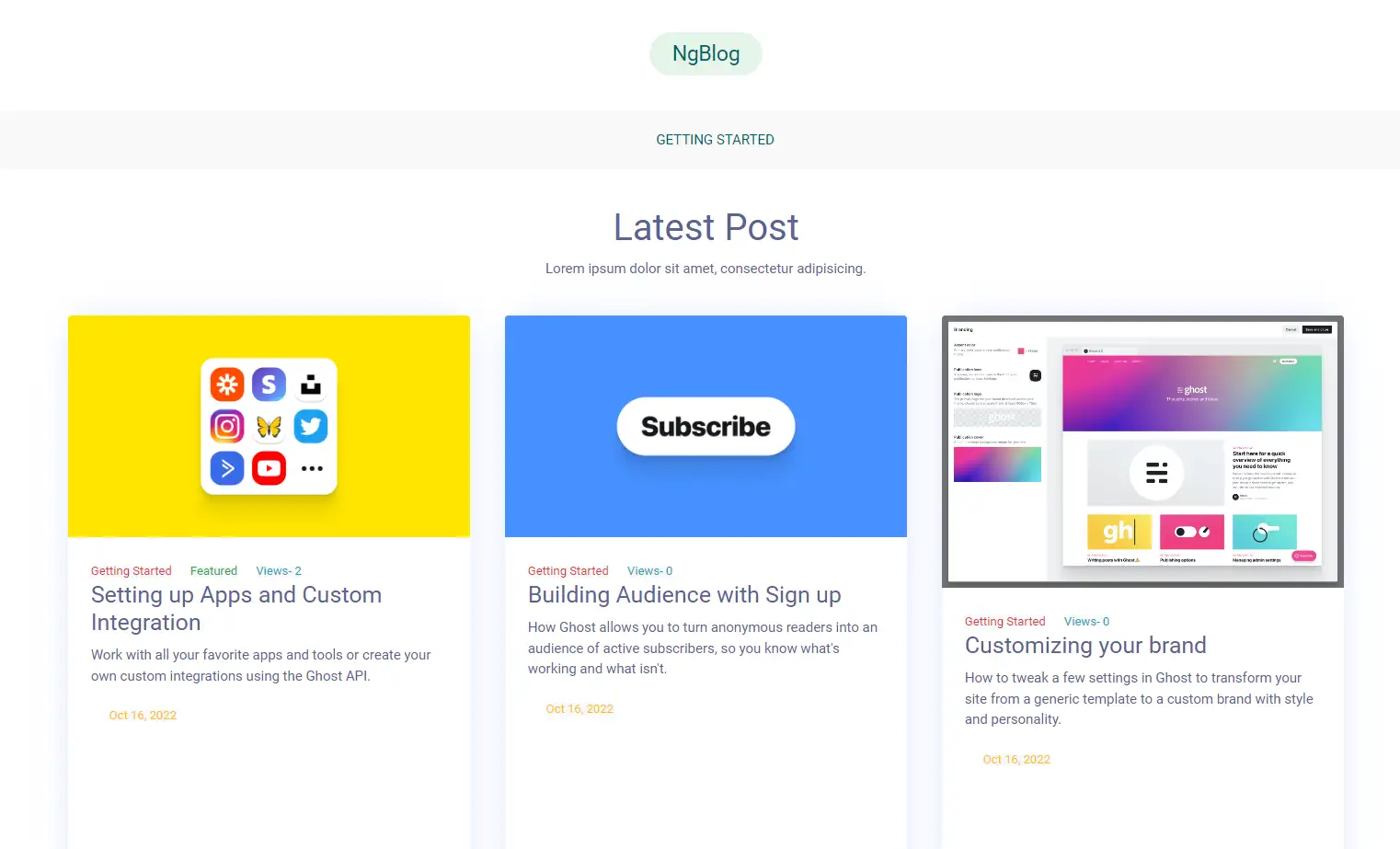 NgBlog Website Photo